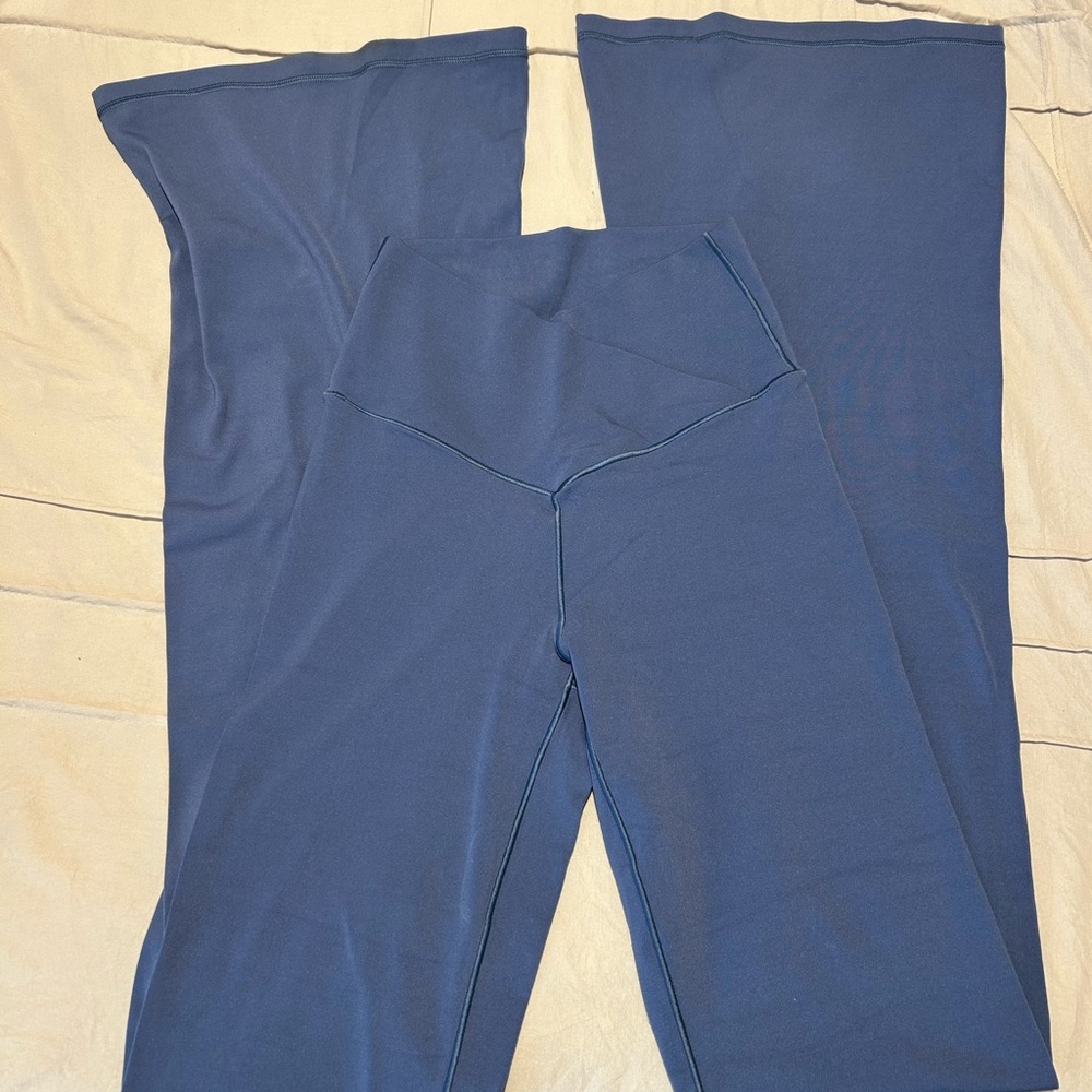 Aerie Blue Flare Leggings